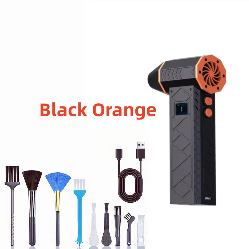 New 180000RPM Mini Turbo Jet Fan Electric Air Duster Adjustable Wind Speed 
