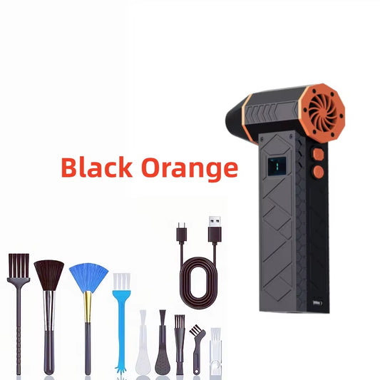 New 180000RPM Mini Turbo Jet Fan Electric Air Duster Adjustable Wind Speed 