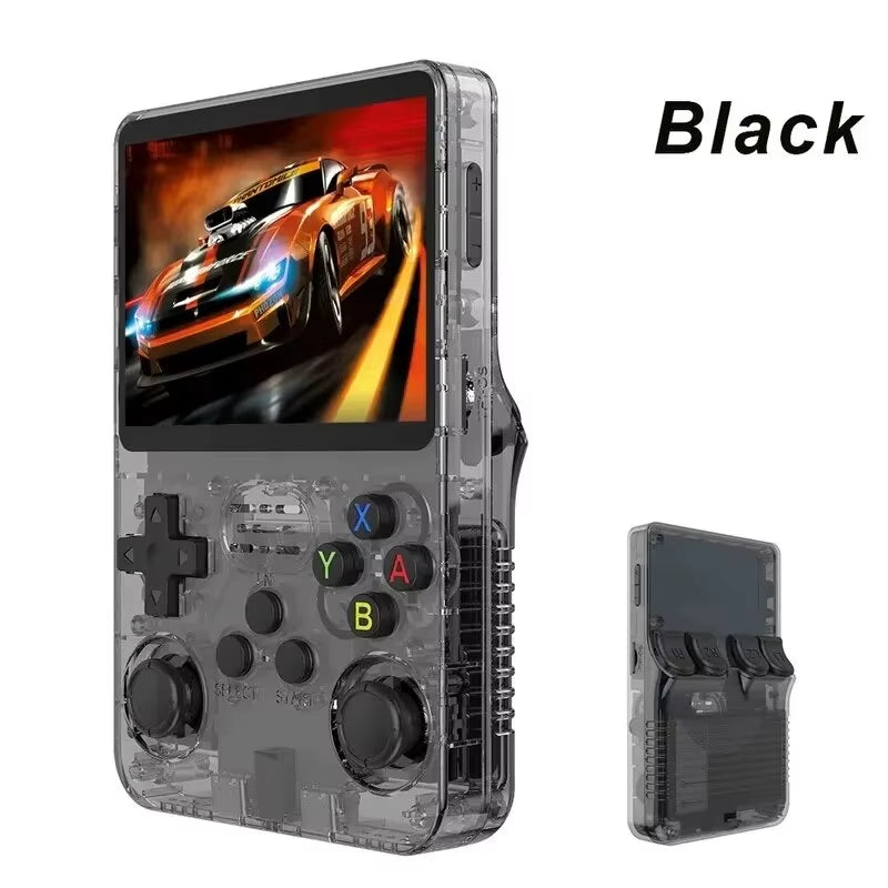 Ultimate Open Source R36S Retro Handheld Game Console - 3.5" IPS Screen, Portable with 64GB Game Library!