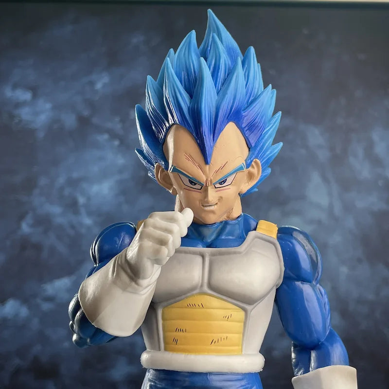 Dragon Ball Rewards Gk Speed Party Super Vegeta Standing Posture Yellow Hair Blue Hair Saiyan Figurine Model Ornament Doll Gift