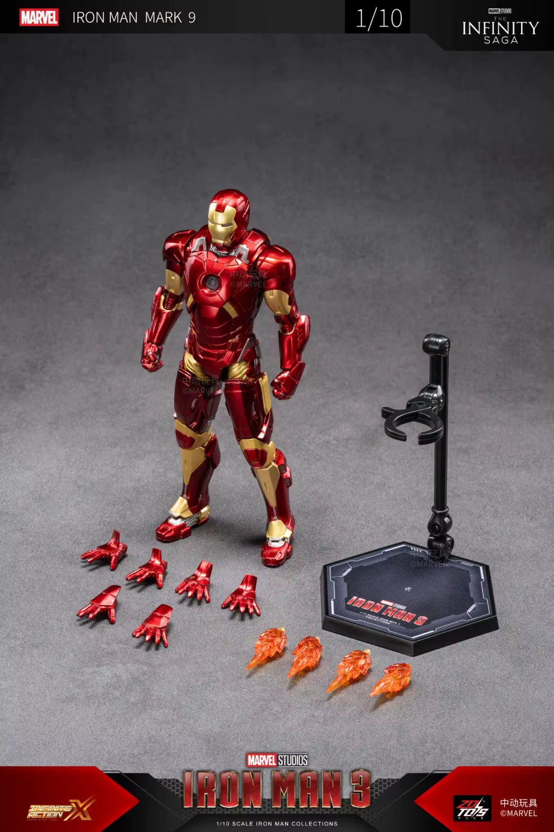 Original Iron Man MK37 Hammerhead MK12 MK38 Igor MK9 Iron Patriot War Machine Legends Avengers Action Figure Collect Toy