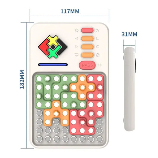 Ultimate Super Block Smart Jigsaw Game: 1000+ Engaging Brain Teaser Puzzles for Fun and Fidgeting - Perfect Gift for Kids!