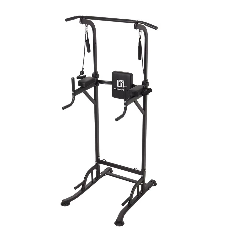 Multi-Functional Adjustable Height Power Tower Dip Station Pull up Bar