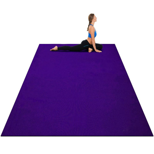 182 cm Thick Yoga Mat with Dual-Sided Non-Slip Surface