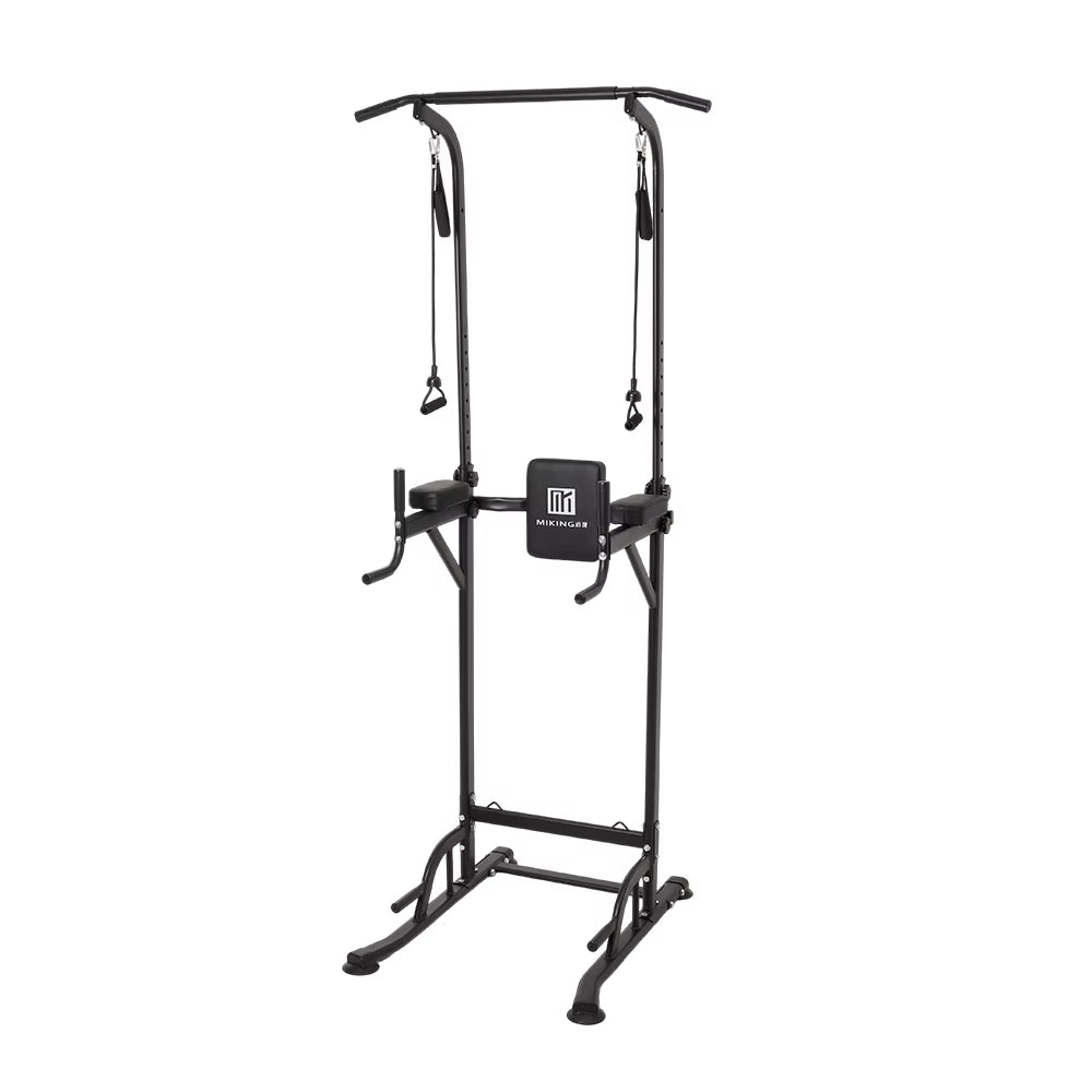 Multi-Functional Adjustable Height Power Tower Dip Station Pull up Bar