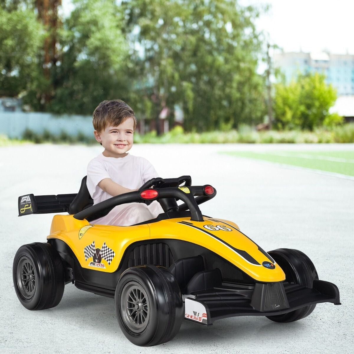 12V Battery Powered Kids Ride on Car with Remote Control and MP3 Music
