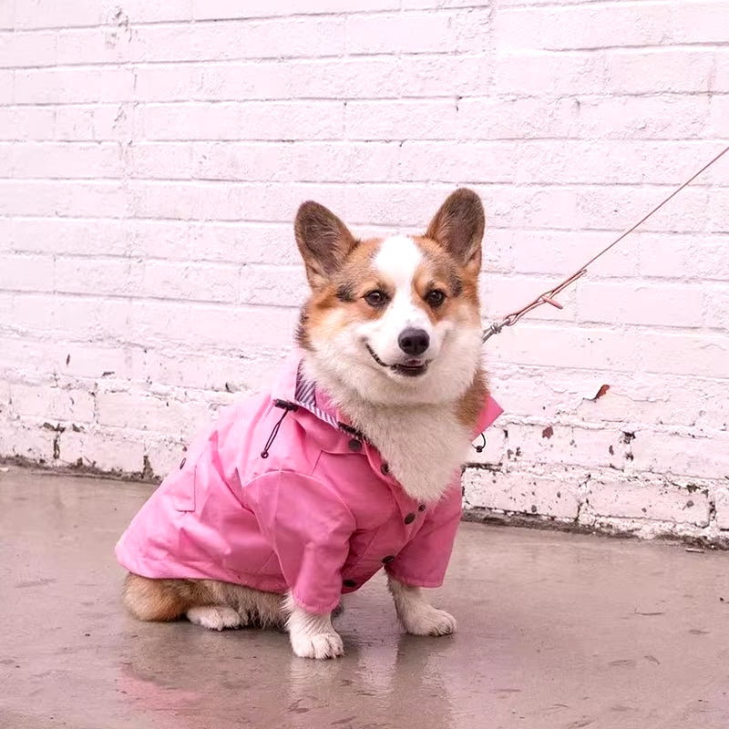 Ultimate Waterproof Dog Coat - Stylish Windproof Jacket & Raincoat with Sporty Hoodie for All Breeds!