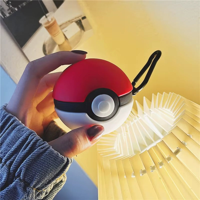 Pokemon Pikachu Earphones 5.0 Wireless Bluetooth Sport Noise Reduction Headphones Touch Control Microphone Universal Gift