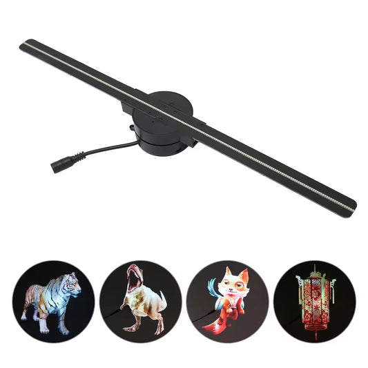 Stunning 42CM WiFi 3D Holographic Projector - Elevate Your Advertising with HD Hologram Fan for Retail, Bars, Events, and Celebrations!