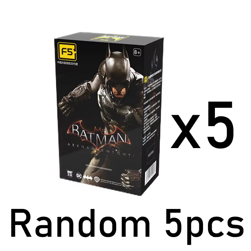 F5 Batman Arkham Knight Blind Box Action Figures - Collectible 10cm Models, 7 Unique Styles, Perfect Gift for Boys!