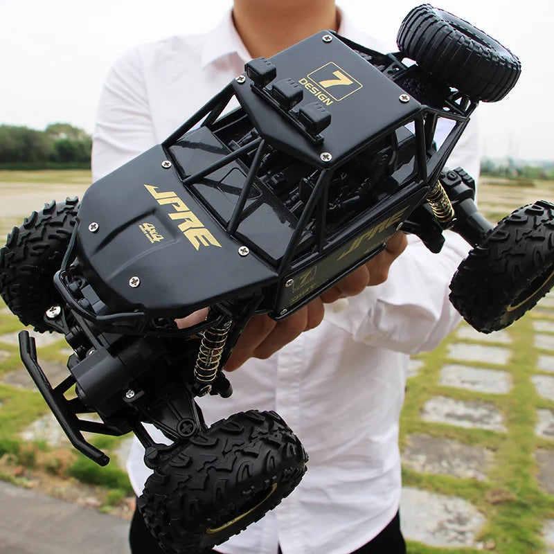 4WD Off-Road RC Car - 1:12 & 1:16 Scale Remote Control Buggy for Kids - 2.4G Radio Control Truck