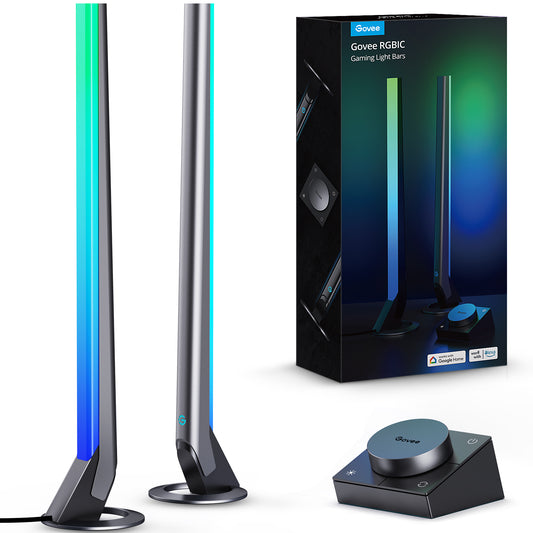 Govee RGBIC Gaming Light Bars — Evangelion-Inspired Neon Battle Zone