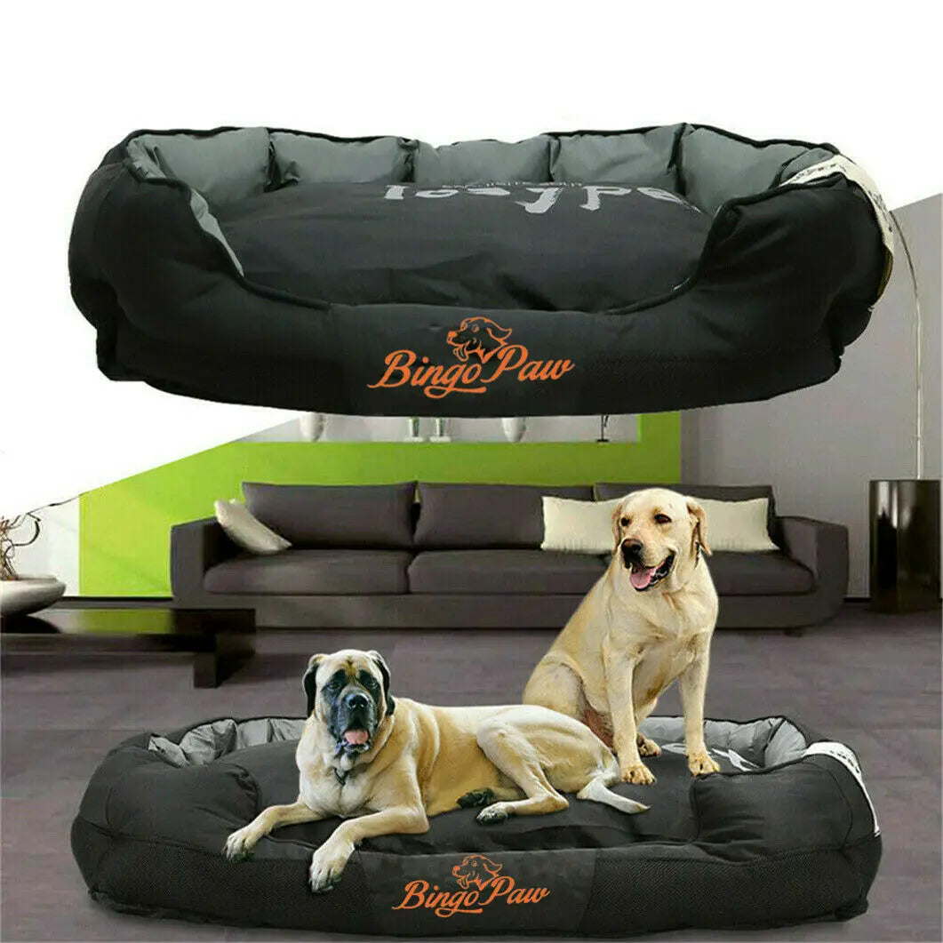 Ultimate XXL Waterproof Orthopedic Dog Bed - Extra Large, Washable Pet Mat with Cozy Pillow Design for Maximum Comfort