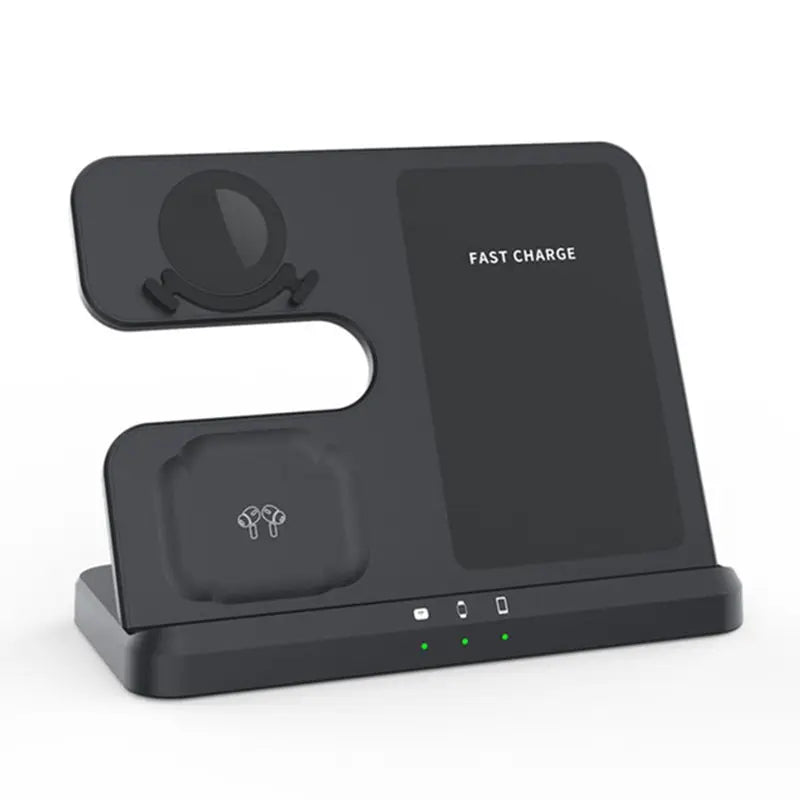 Ultimate 3-in-1 Wireless Charging Stand for Galaxy S23, S22, S21, S20 Ultra, Note Series, Galaxy Watch 5/4, Active & Buds - 15W Fast Charging Dock Station
