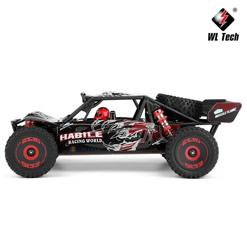 High-Speed 1:12 4WD RC Racing Car with Brushless Motor - Off-Road Drift & Climb Fun for Kids!