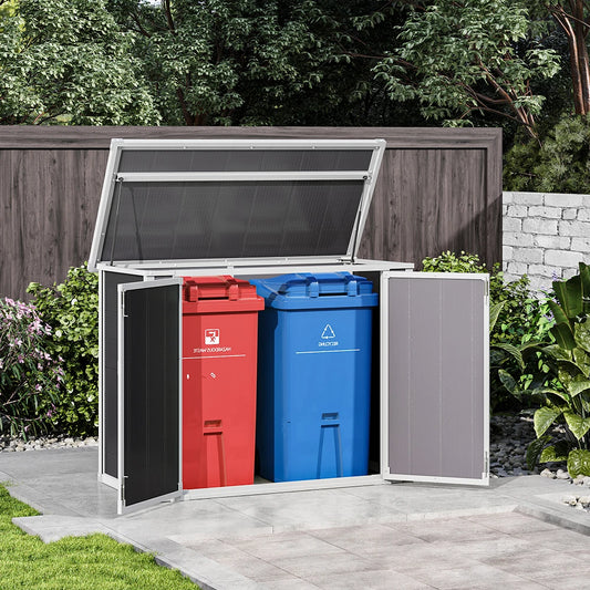 Garden Tool and Bicycle Storage Shed