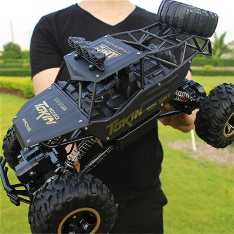 4WD Off-Road RC Car - 1:12 & 1:16 Scale Remote Control Buggy for Kids - 2.4G Radio Control Truck