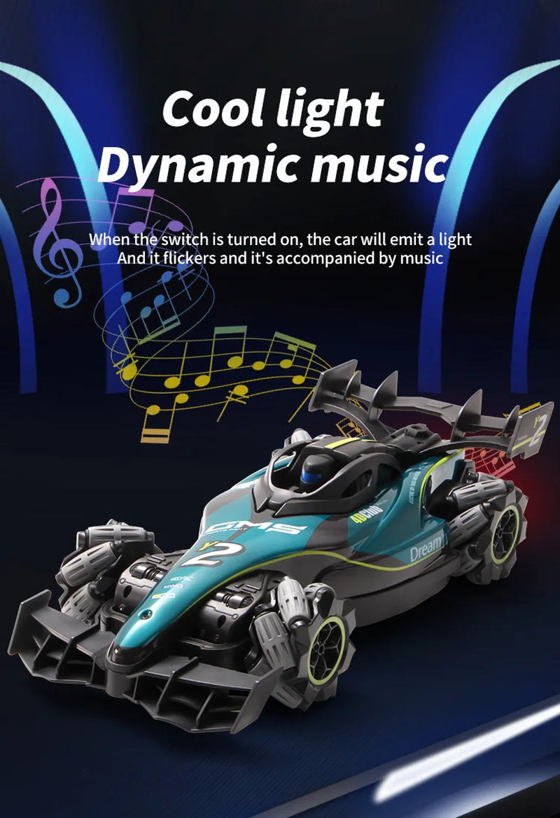 F1 RC Drift Car - Gesture Control Remote Car for Kids - Ultimate Stunt Toy Gift for Boys