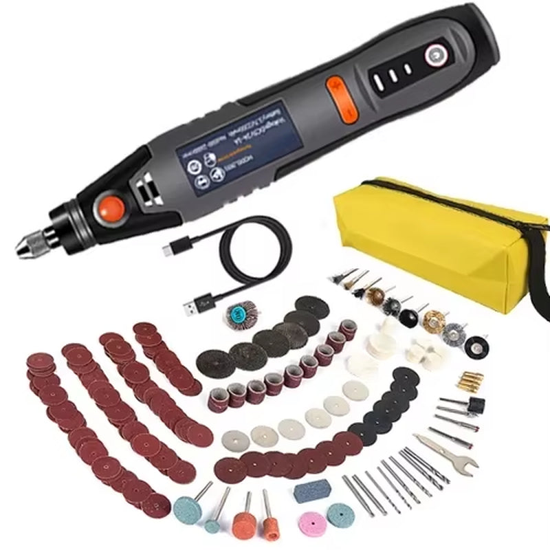 35W USB Cordless Rotary Tool Dremel DIY Mini Drill Engraving Pen 