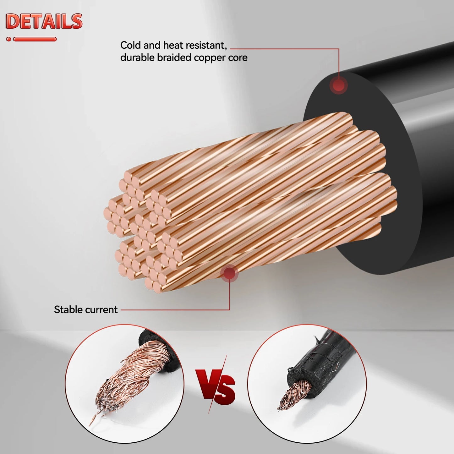 5M Heavy Duty Jump Leads 500AMP Car Van Battery Starter Booster Cables Jumper UK