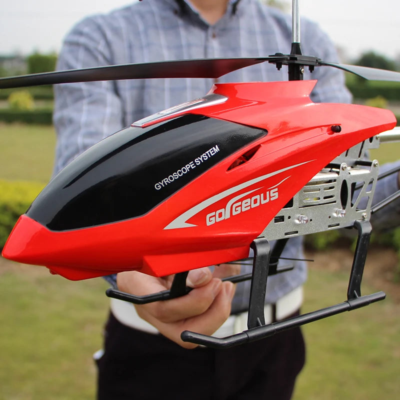 Extra Large 3.5CH RC Helicopter - Durable Remote Control Drone with Fast Charging