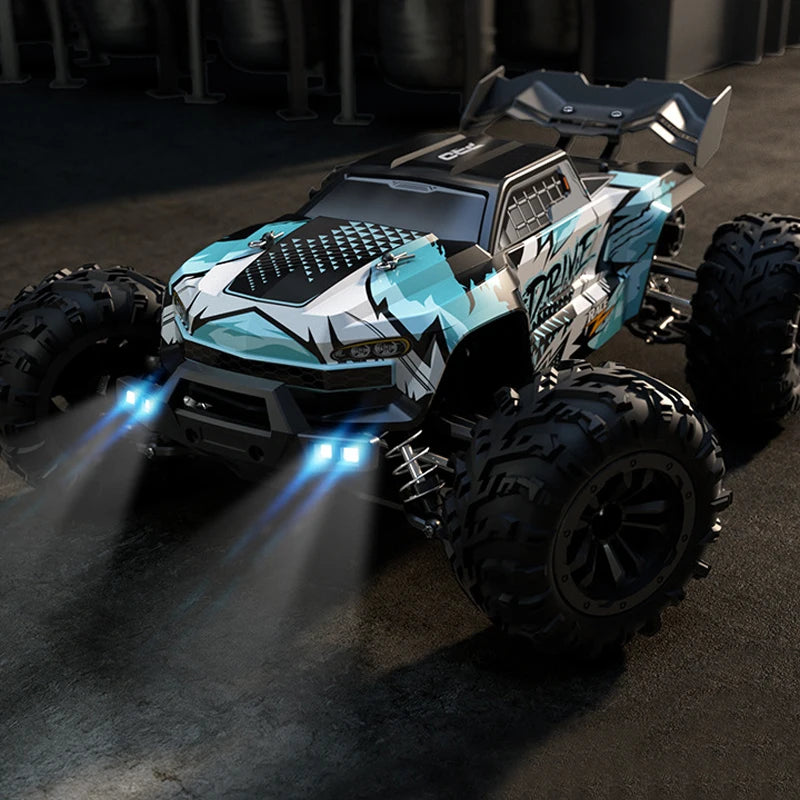 SCY 16102 1:16 High-Speed 4WD RC Monster Truck with LED Lights - Perfect for Kids and Thrilling Drift Action!