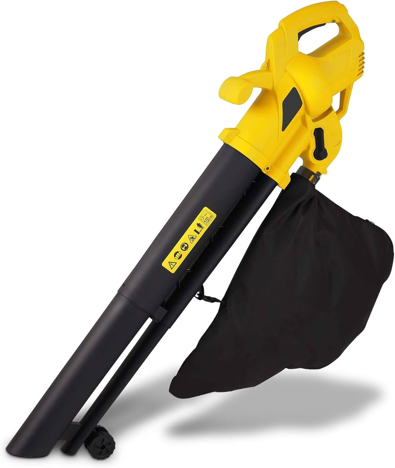 3-in-1 Lightweight Leaf Blower, Garden Vacuum & Mulcher 3000W, 40L Bag for Easy Clearing