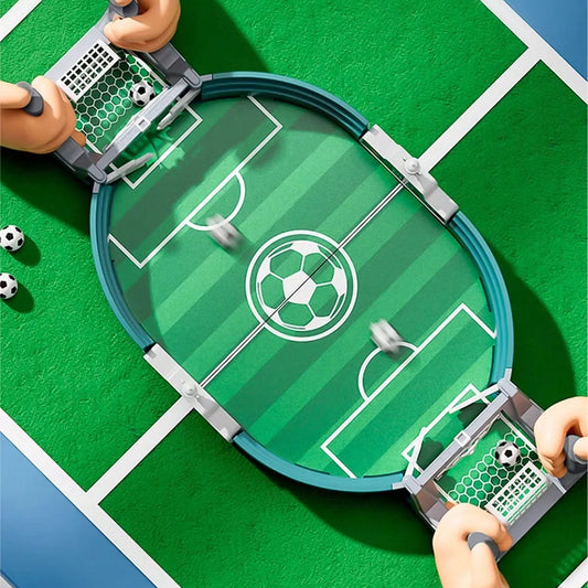 Exciting Table Football Game for Two - Perfect Parent-Child Interactive Fun!