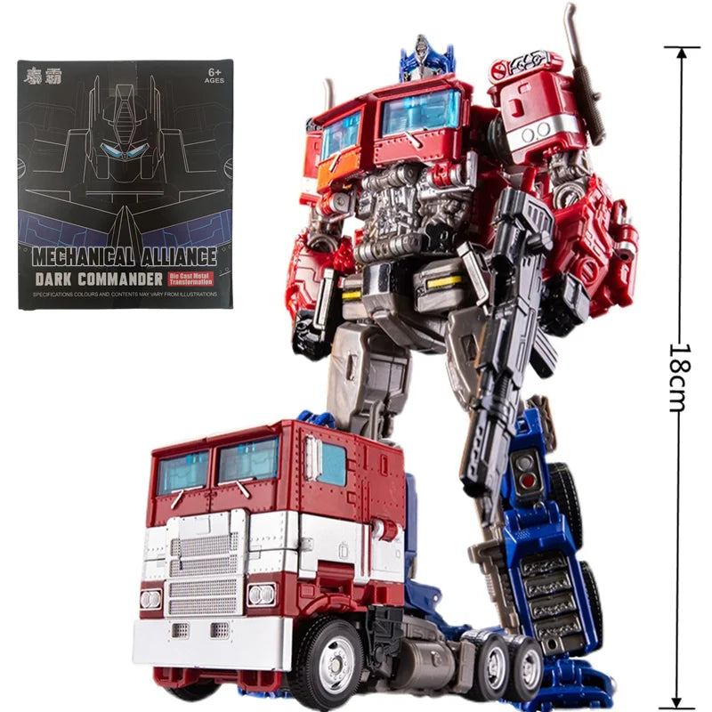 Transforming YS04A Optimus Prime Action Figure - Ultimate Robot Car Toy for Kids, Perfect Birthday Gift from Iconic Anime Series