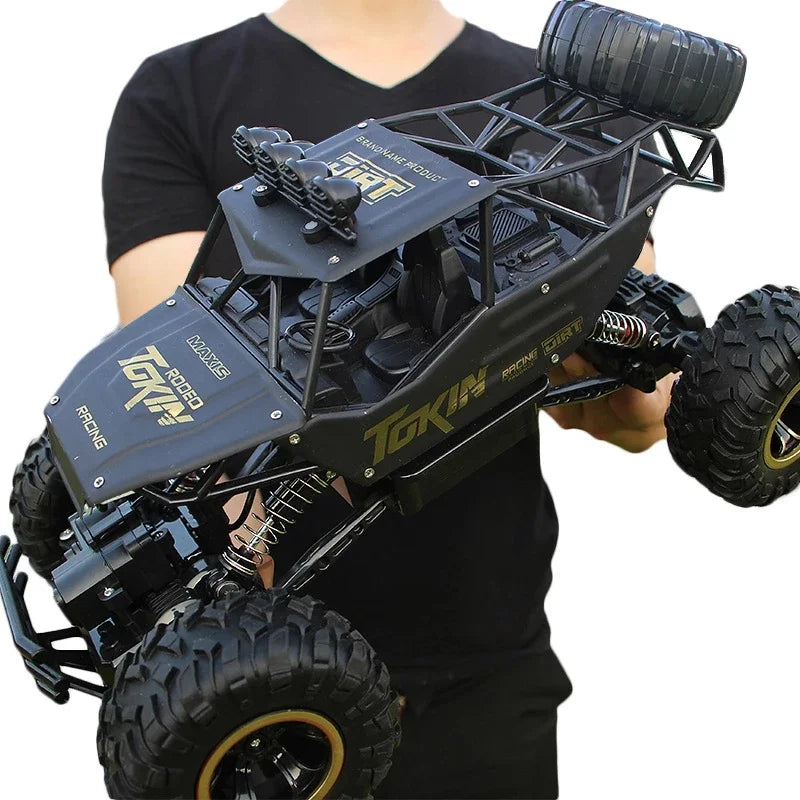 4WD Off-Road RC Car - 1:12 & 1:16 Scale Remote Control Buggy for Kids - 2.4G Radio Control Truck