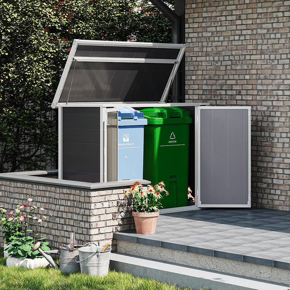 Garden Tool and Bicycle Storage Shed