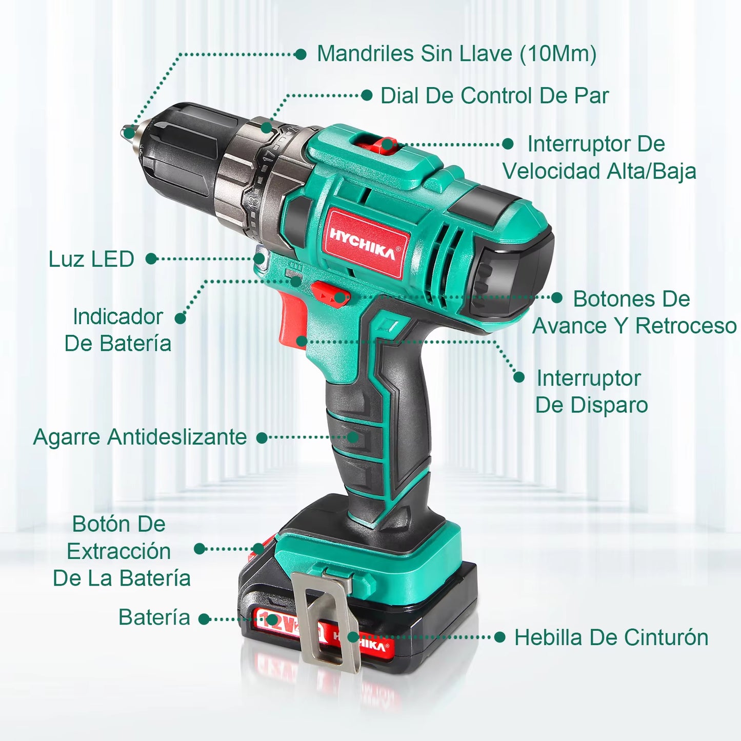 Powerful 12V Cordless Screwdriver & Drill Set - Perfect for Metal, Wood, and Plastic!