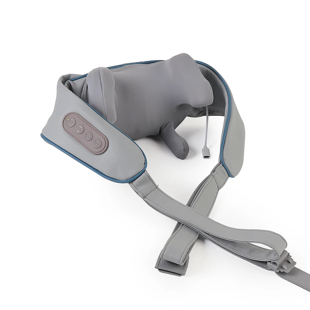 Wireless Neck and Back Massager for Cervical and Trapezius Relaxation