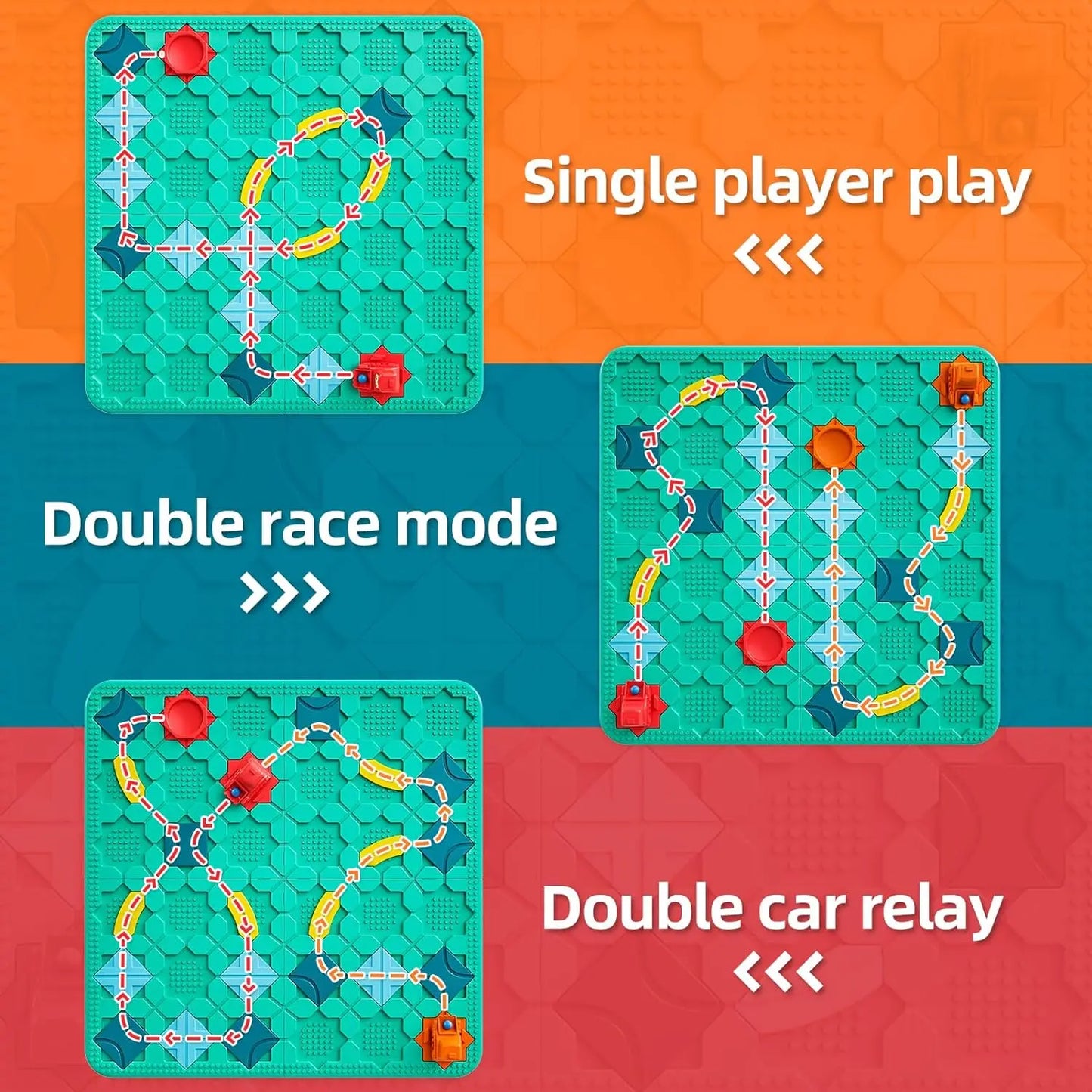 STEM Logical Road Builder Game - Engaging Family Board Game & Educational Brain Teasers for Early Montessori Learning
