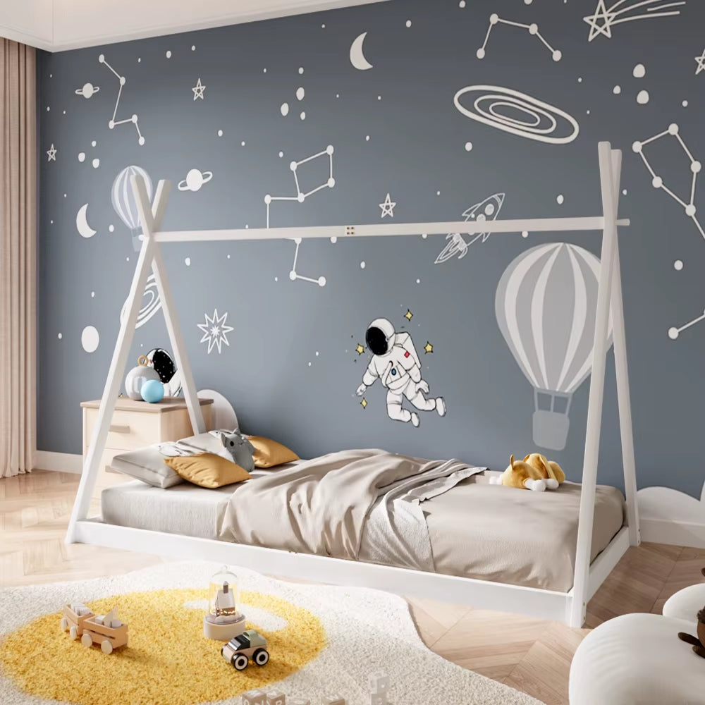 Montessori Kid Beds Floor Bed 200Cm W X 100Cm D X 150Cm H