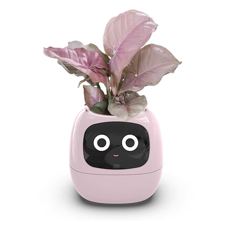 Transform Your Plant Care with Ivy Smart Planter: 49+ Engaging Expressions, 7 Smart Sensors, and AI Technology!