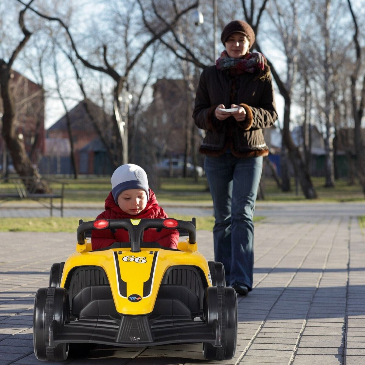 12V Battery Powered Kids Ride on Car with Remote Control and MP3 Music