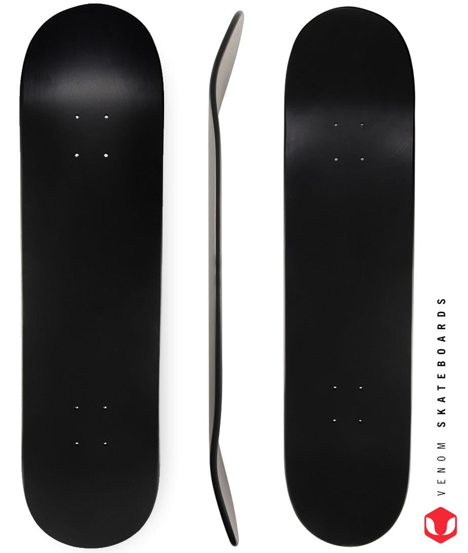 Venom Skateboards Kids Matt Black Chalkboard / Message Board