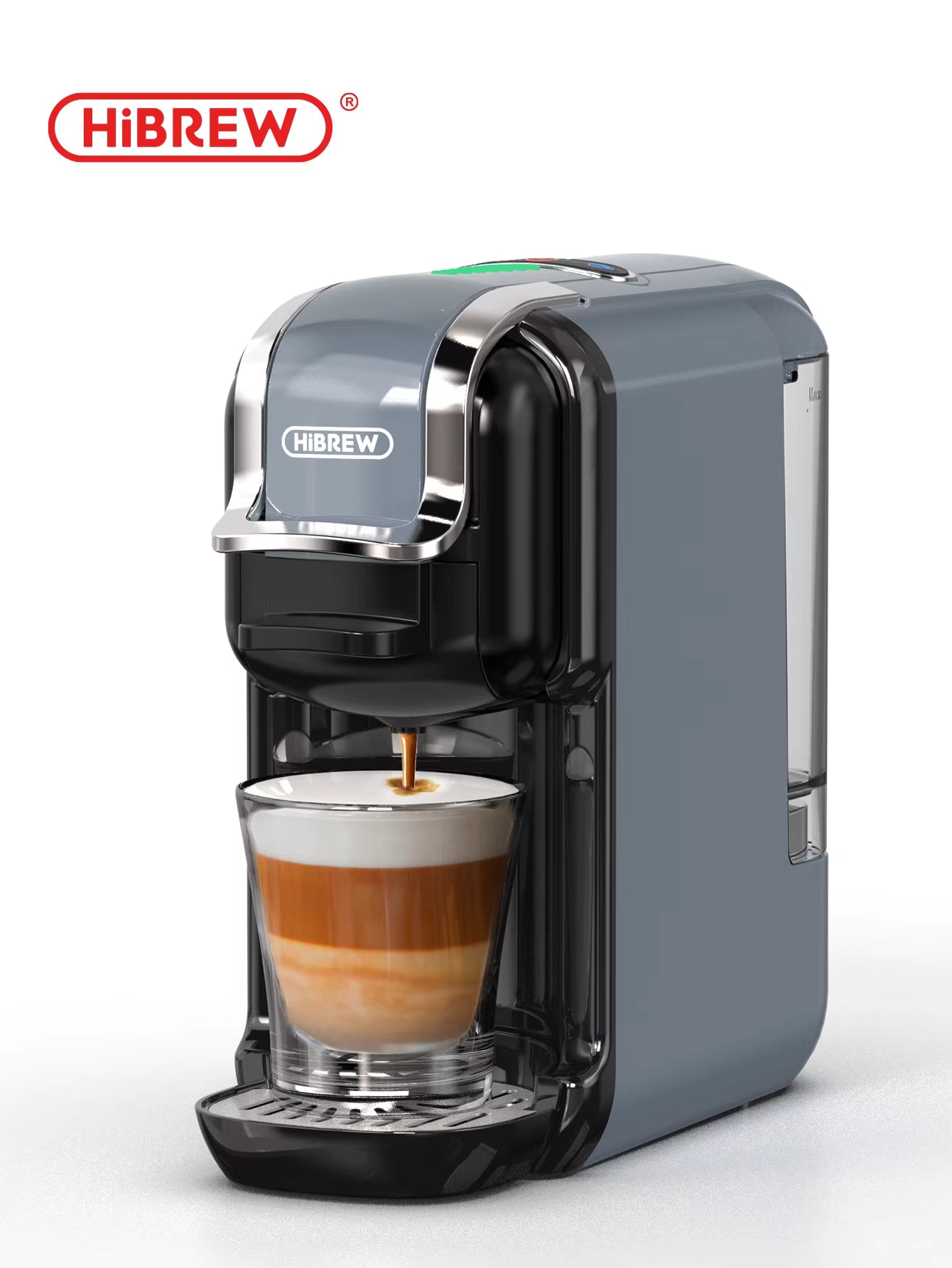 Multiple Capsule Coffee Machine, Hot/Cold Dolce Gusto Milk Nespresso Capsule ESE Pod Ground Coffee Cafeteria 20Bar 5 in 1
