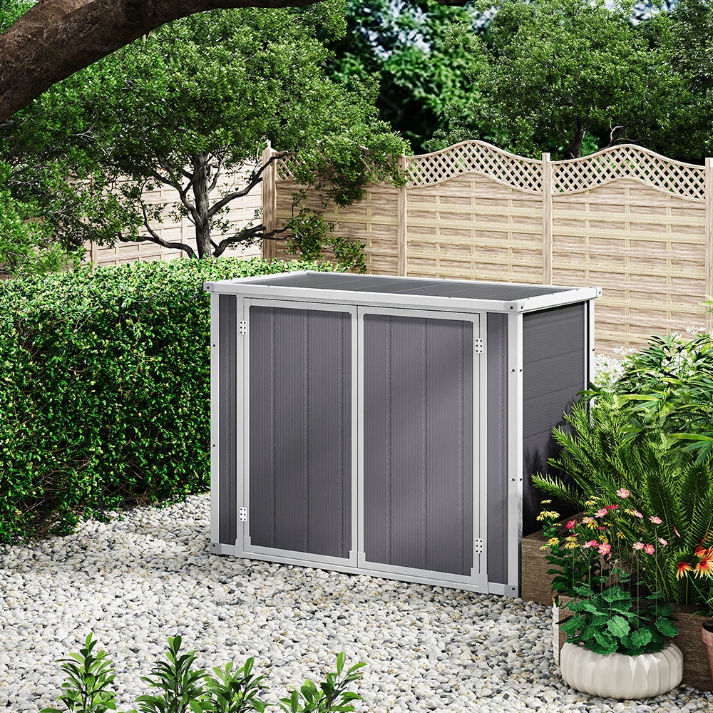 Garden Tool and Bicycle Storage Shed