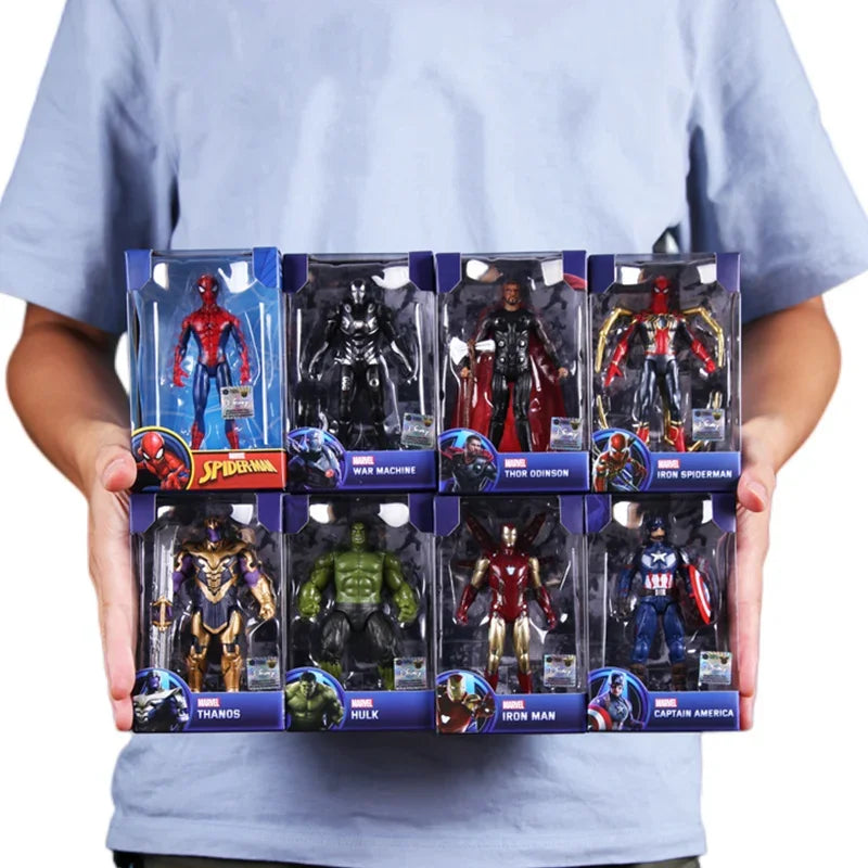 ZD Original Avengers Iron Man Spider Man GREEN GOBLIN VENOM 2099 Thor Captain America Thanos Hulk War Machine Action Figures Toy