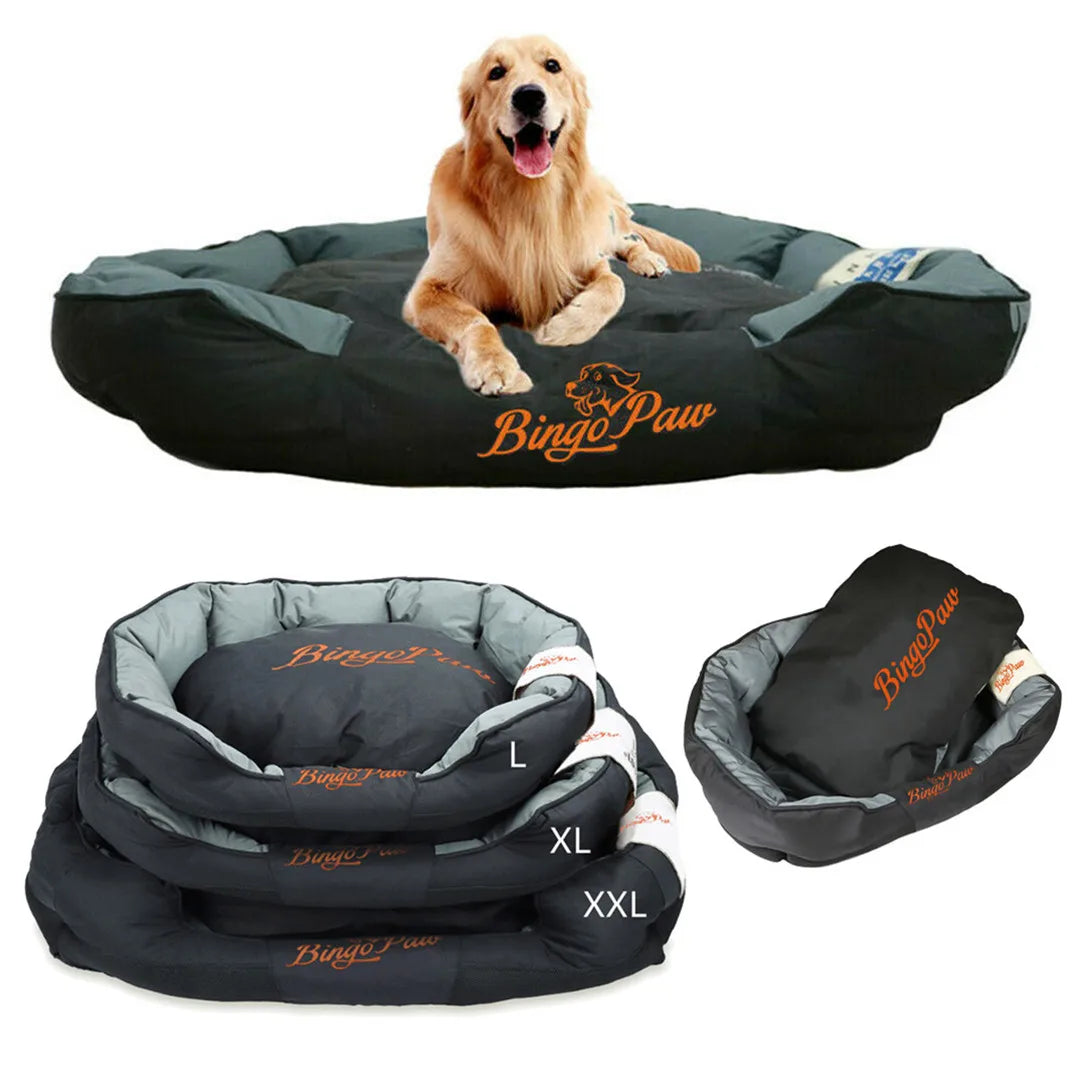 Ultimate XXL Waterproof Orthopedic Dog Bed - Extra Large, Washable Pet Mat with Cozy Pillow Design for Maximum Comfort