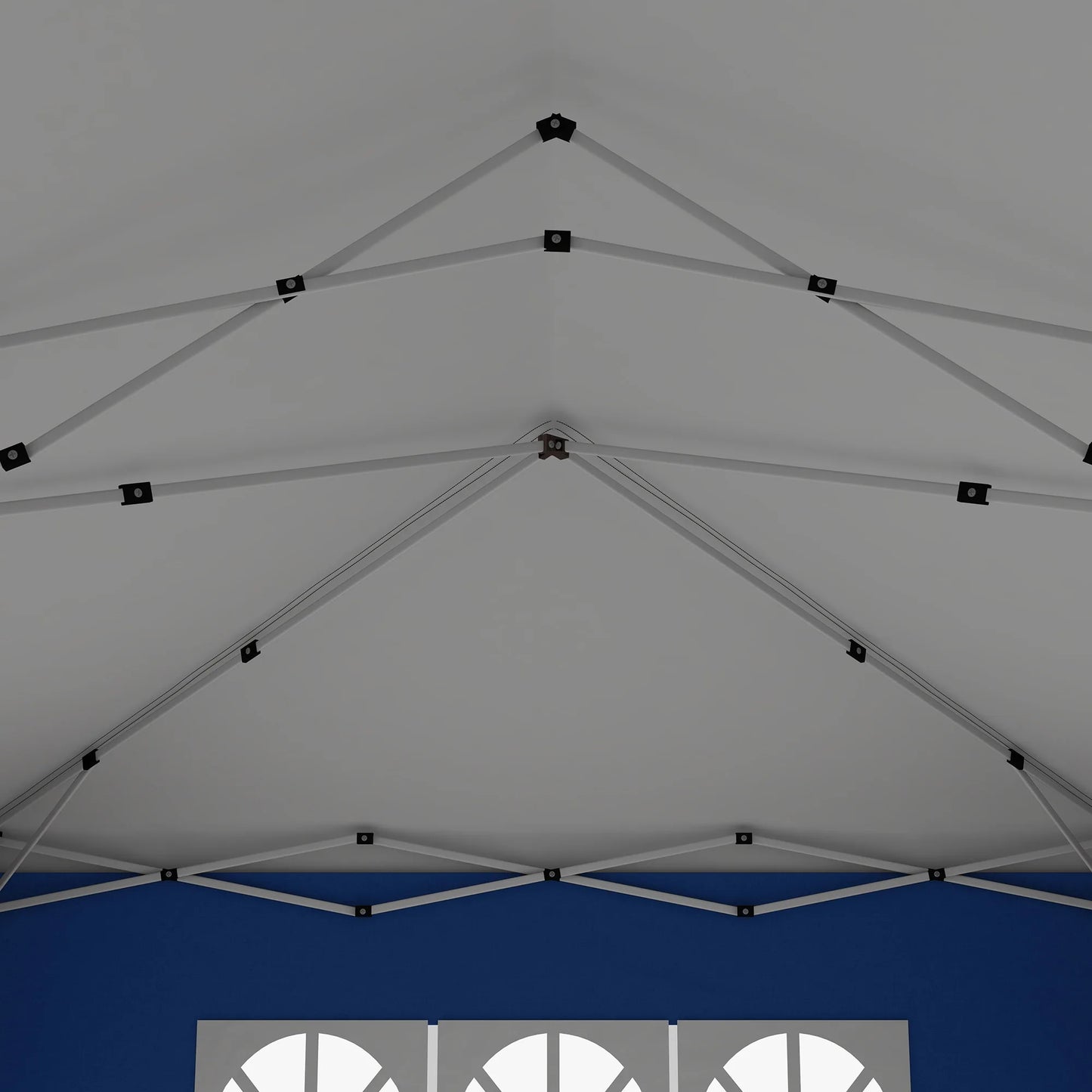 3 X 6 M Pop up Gazebo with Sides and Windows, Height Wedding Camping Party Tent Canopy Marquee with Storage Bag