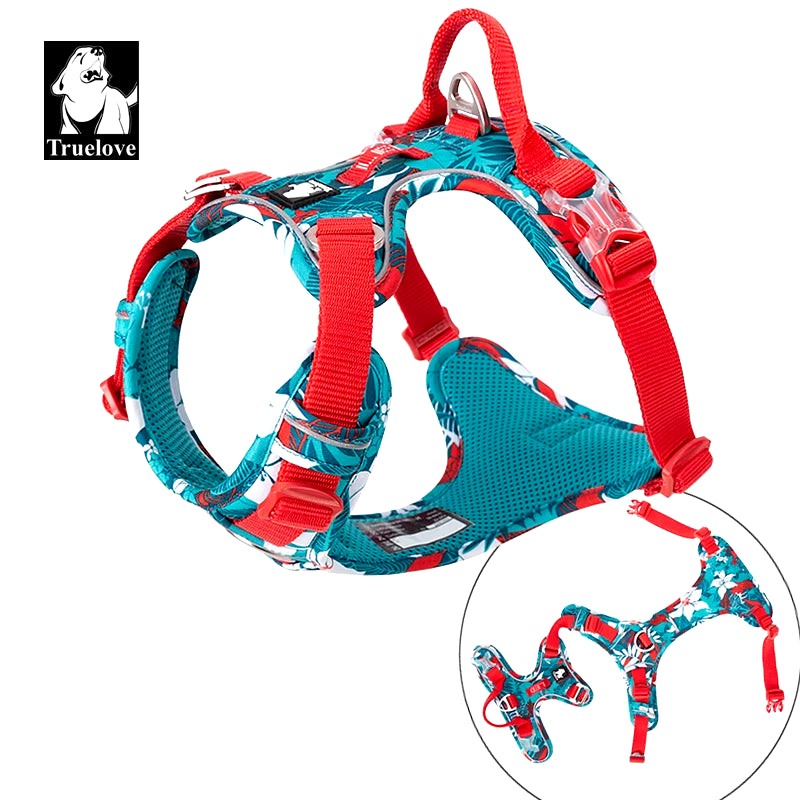 Ultimate Camouflage Reflective Dog Harness - Adjustable & Stylish TLH5653