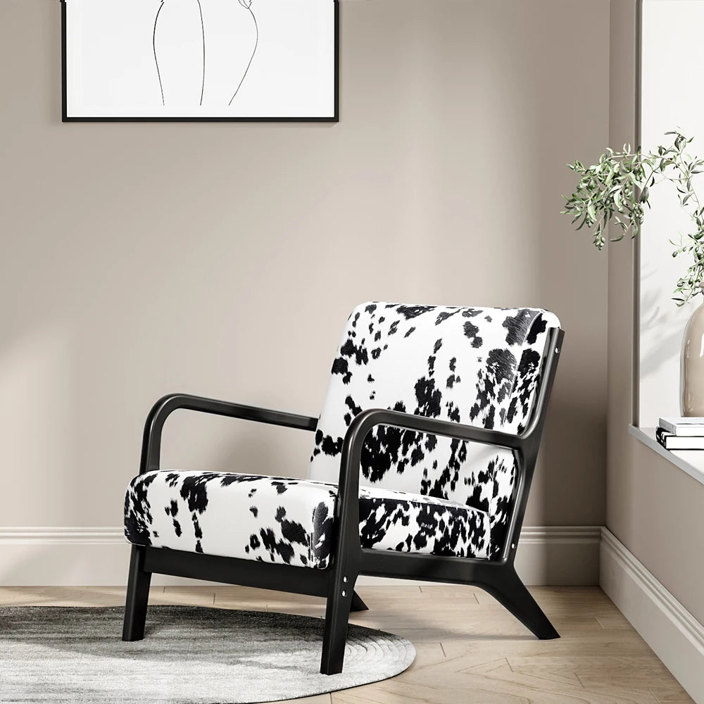 Velvet Upholstered Armchair Living Room Shoe Changing Stool Leisure Stool Furniture