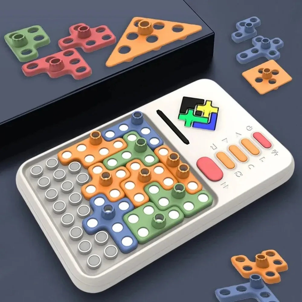 Ultimate Super Block Smart Jigsaw Game: 1000+ Engaging Brain Teaser Puzzles for Fun and Fidgeting - Perfect Gift for Kids!