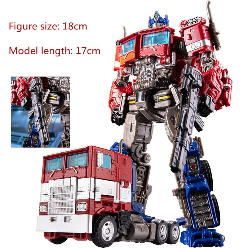 Transforming YS04A Optimus Prime Action Figure - Ultimate Robot Car Toy for Kids, Perfect Birthday Gift from Iconic Anime Series