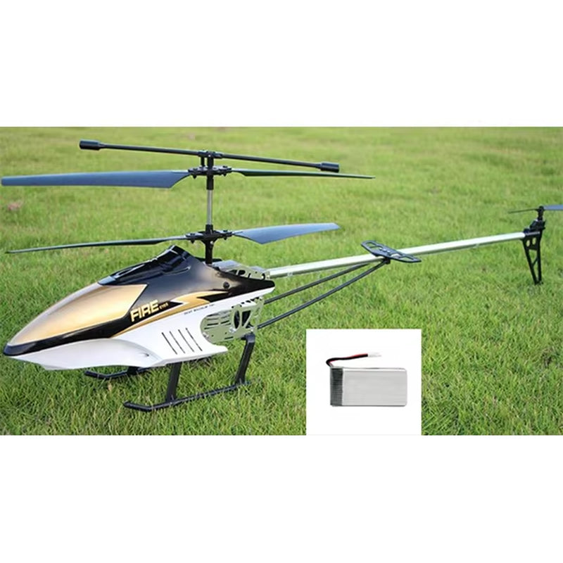 Extra Large 3.5CH RC Helicopter - Durable Remote Control Drone with Fast Charging