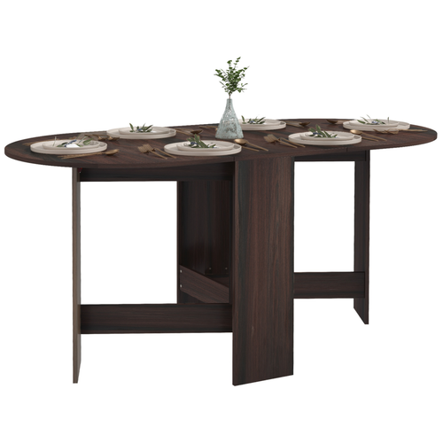 Drop Leaf Oval Kitchen Table - Perfect for Cozy Dining Spaces