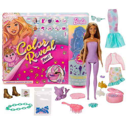 Barbie Colour Reveal Mermaid Surprise Set: 25 Magic Accessories & Transformations!